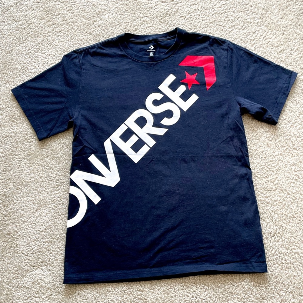 Men’s dark blue Converse Tee size LG